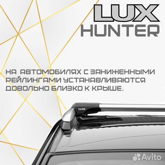 Багажник Lux Hunter Suzuki Jimny III 98-18 серый