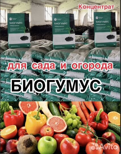 Биогумус 3 литра
