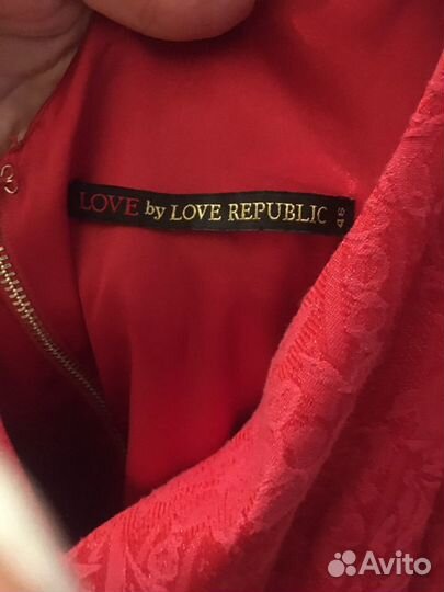 Платье love republik