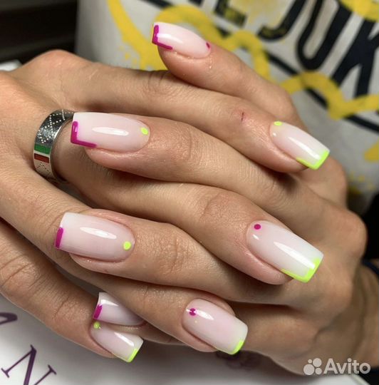 Маникюр, наращивание ногтей, педикюр, шеллак