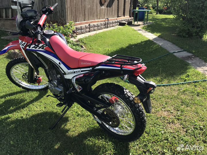 Мотоцикл Motoland Dakar 250 lt