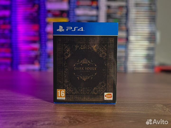 Игра для приставки PS4 - Dark souls: Trilogy