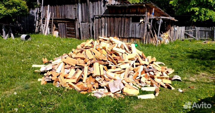 Дрова в укладку