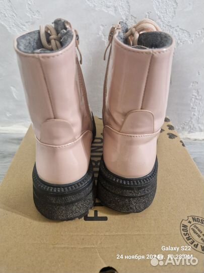 Ботинки демисезонные для девочки
