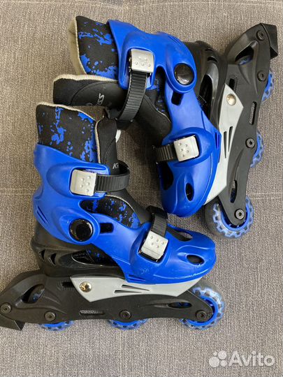 Ролики детские раздвижные 26-29 размер