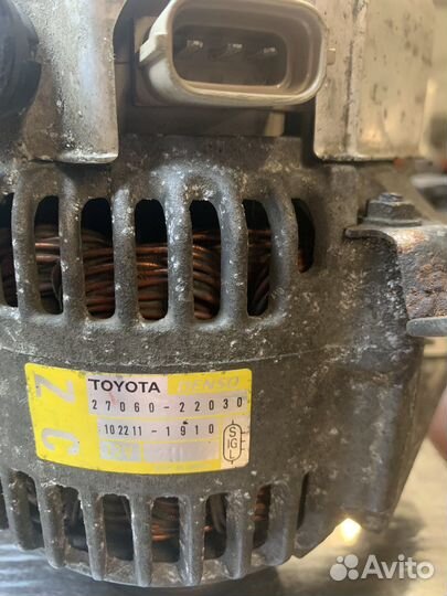 Генератор toyota 27060-22030