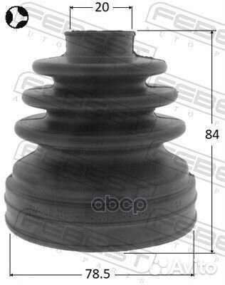 Пыльник шруса внутренний toyota yaris 05-11 211