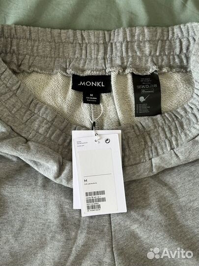 Серые трикотажные шорты