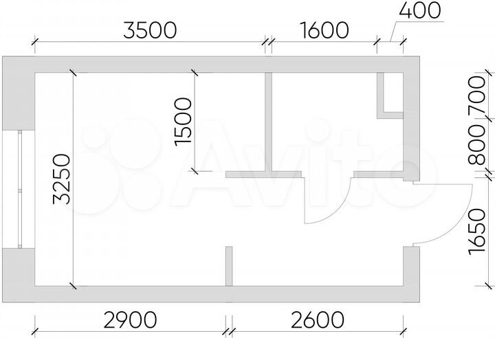 Апартаменты-студия, 17,5 м², 7/21 эт.