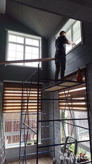 Тонирование окон,фасадов,лоджий,балконов от жары