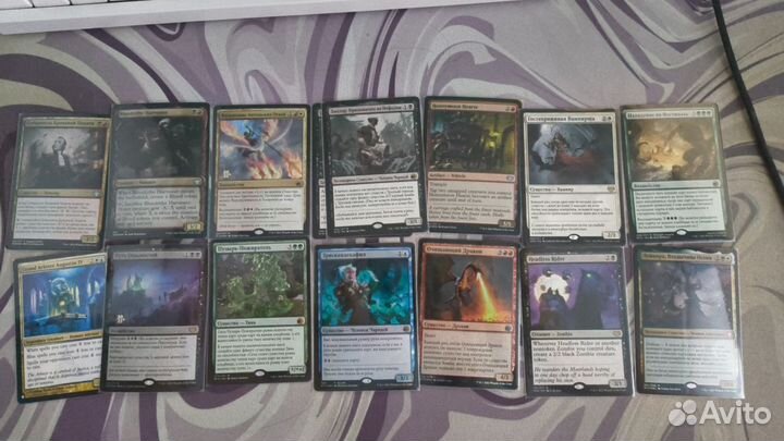 MTG карты всех редкостей сетов Иннистрад 