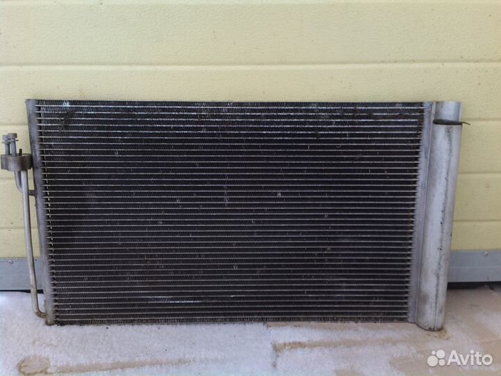 Бмв 5 двс м57-радиатор кондиционера