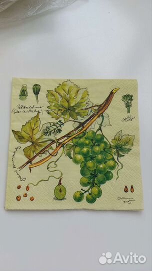 Салфетки бумажные для декупажа (трёхслойные)