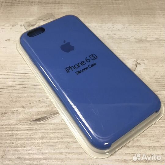 Silicone Case iPhone 6/6S синий