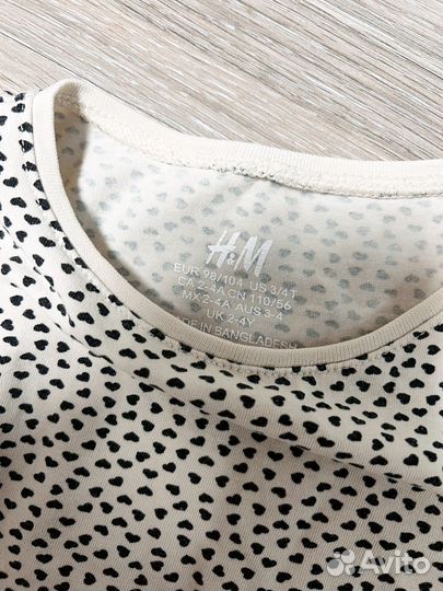 Лонгслив/водолазка для девочки 104