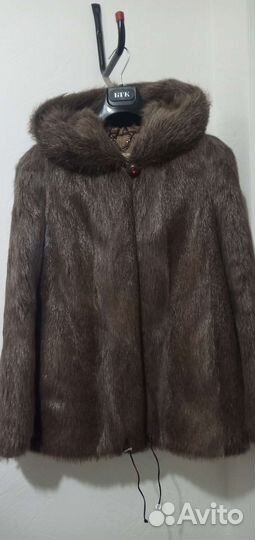 Шуба автоледи бобер