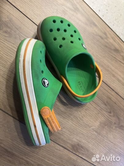 Сланцы детские р 28 crocs оригинал C11