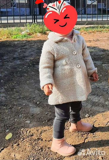 Пальто для девочки zara