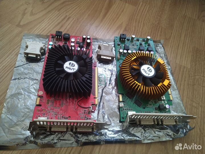 Ретро видеокарты AGP, PCI, PCI-E