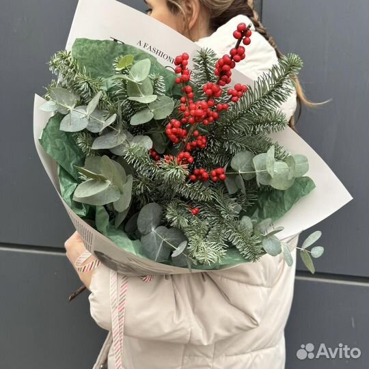 Букет с нобилисом,букет для фотоссесии