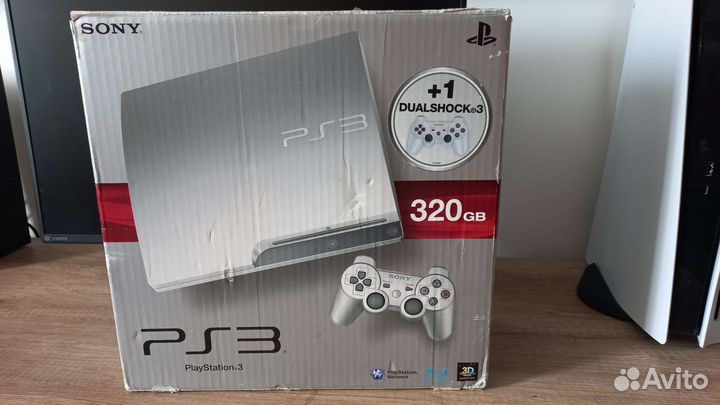 Sony PS3 slim 320 gb silver