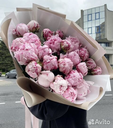 Букет пионов, пионы с доставкой