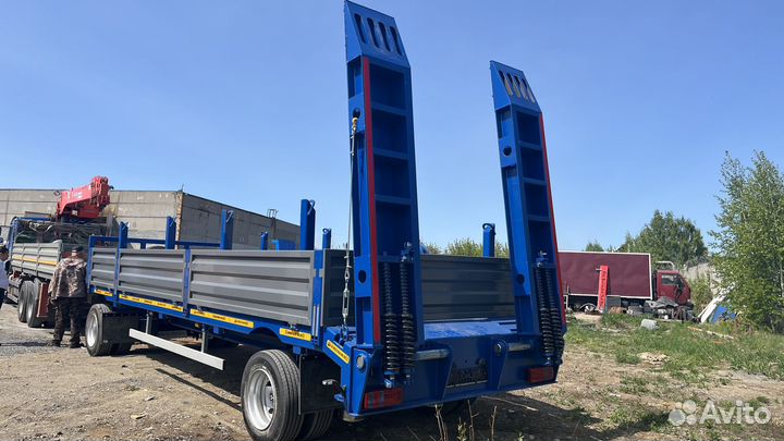 Прицеп бортовой Авиком 88712-01 с поворотным кругом, 2023