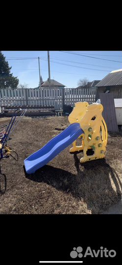 Детская горка пластиковая