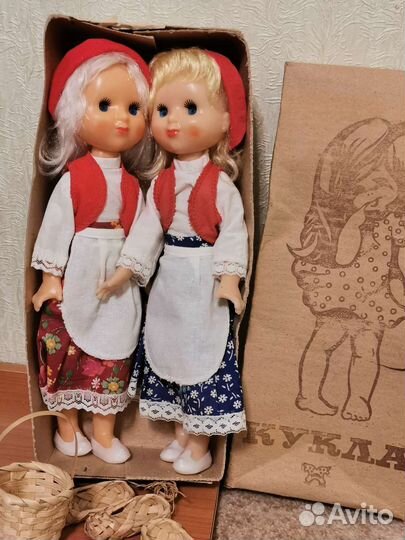 Кукла СССР шарнирная, Кирово Чепецкой фабрики