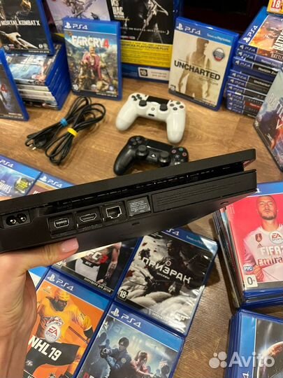 Sony PS4 slim + 400 игр
