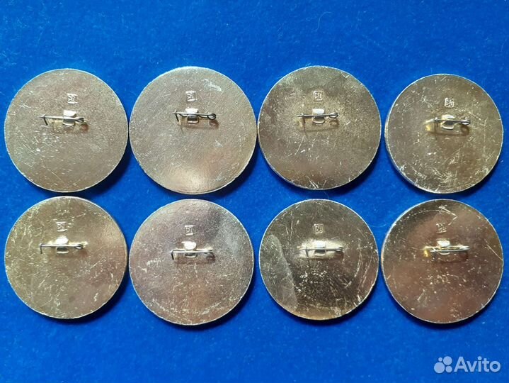 Полный набор значков Олимпиада 80. Русские наро