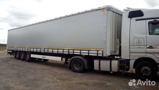 Полуприцеп шторный Krone SDP27, 2023