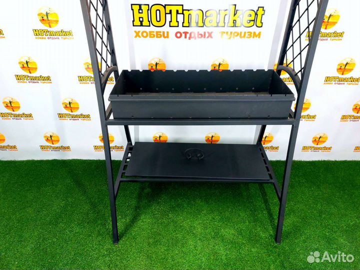 Мангал с крышей