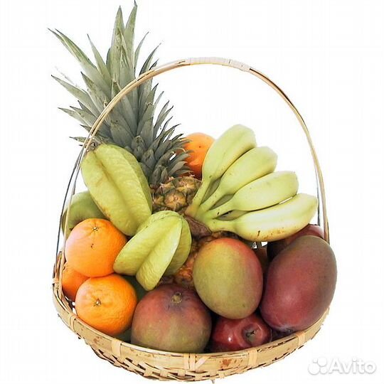 Корзина с фруктами Тропики