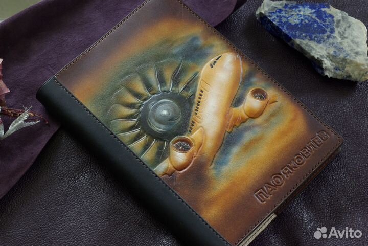 Ежедневник, блокнот. Кожа. Hand Made