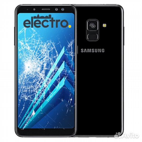 Стекло основное Samsung a8 2018/A8 Plus