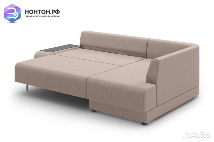 Угловой диван пума Консул бежевый