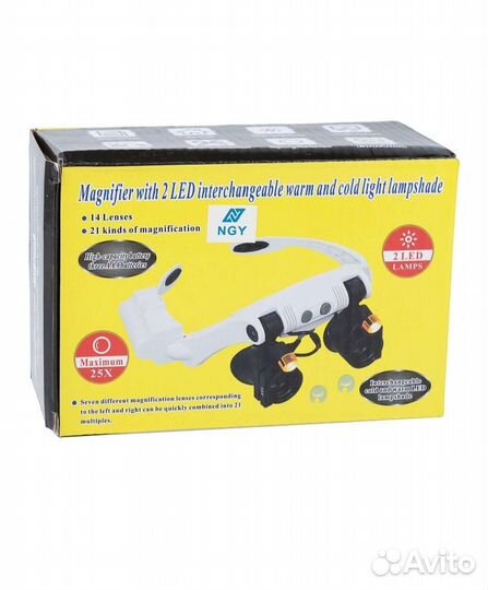 Бинокулярные очки (Лупа) NGY NG