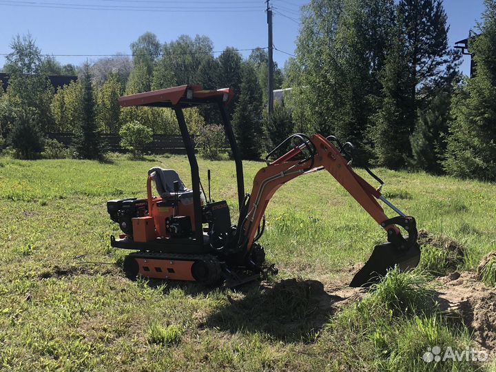 Услуги мини экскаватора