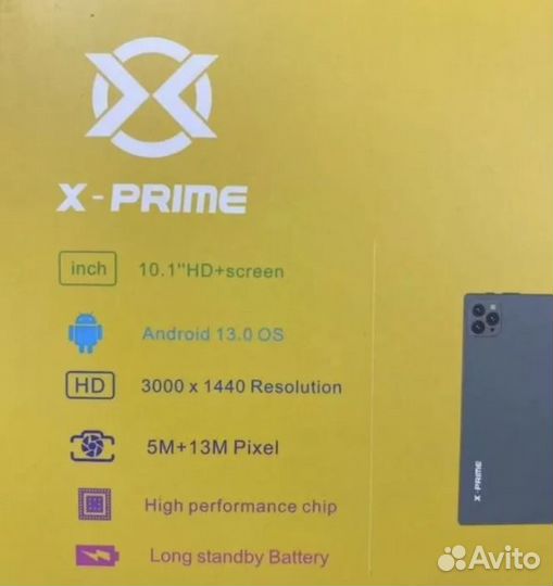 Планшет с клавиатурой X - Prime A15 Max 6/128 gb