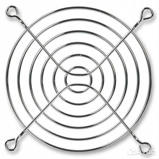 Решётка 92х92мм хромированная