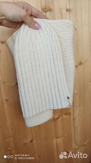 Шапочка и снуд спицами