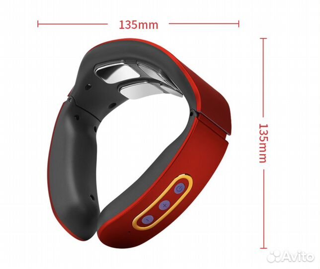 Массажер для шеи электрический, с подогревом