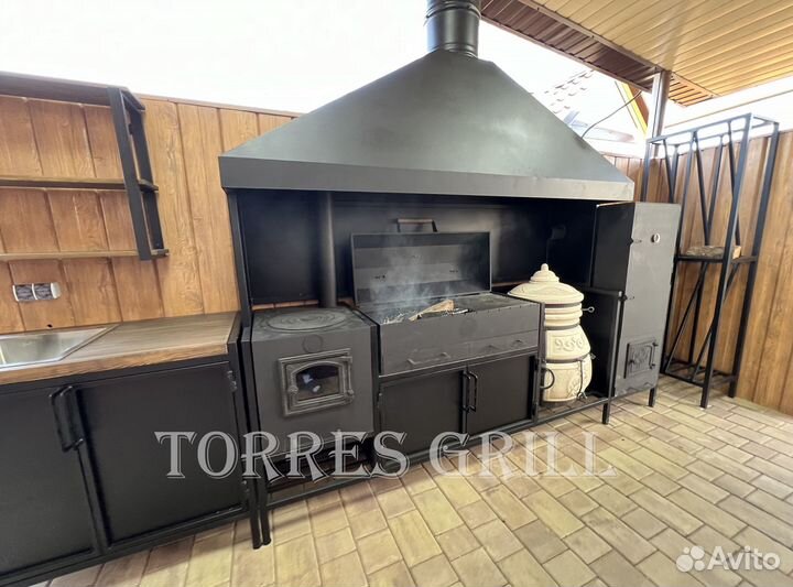 Мангальный комплекс лофт