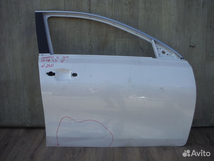Дверь передняя правая №240 Kia Cerato 4 2019