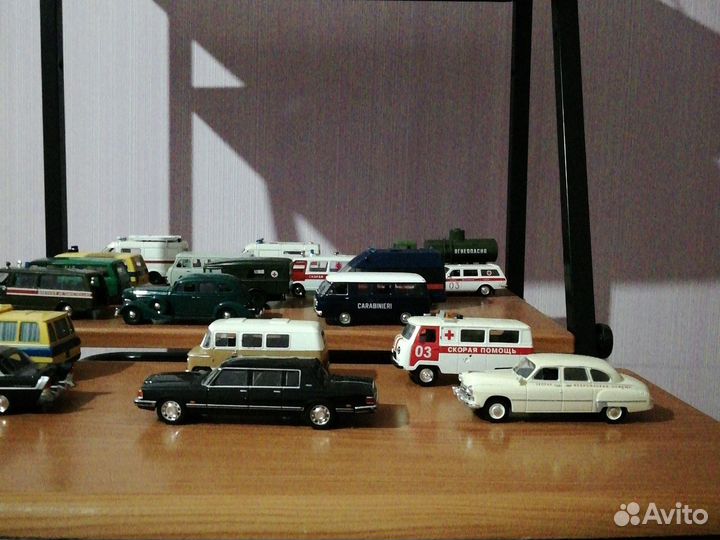 Модельки автомобилей СССР 1/43