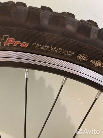 Колеса для велосипеда 27.5 заднее в сборе