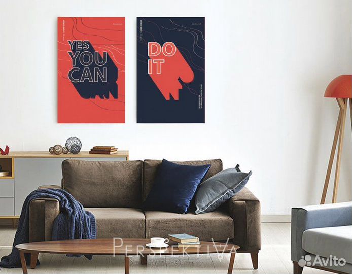 Печать на холсте. Модульные картины, рамы