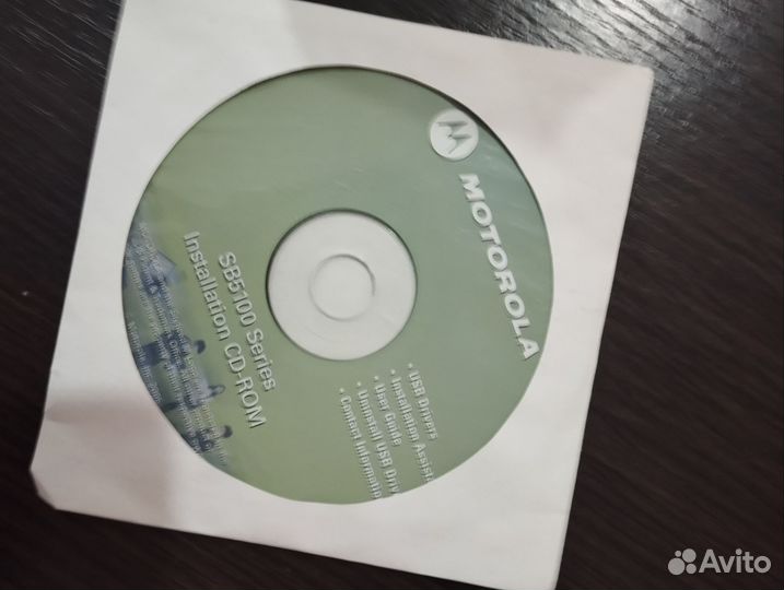 Проводной модем Motorola