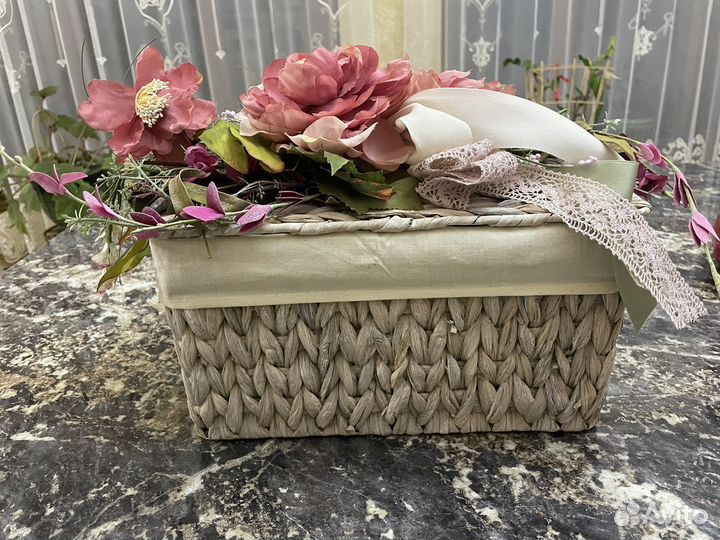 Корзина плетеная